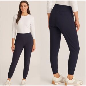 Peter Millar Stellar Performance Jogger Pant Golf Pants Navy Blue Women’s M